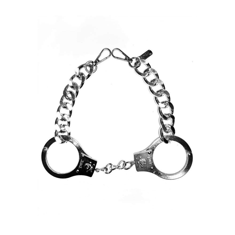 Tripp NYC - Handcuff Necklace - Silver coloured
